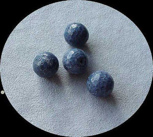 Faceted 14mm Blue Sponge Coral Beads 16" Strand - PremiumBead Alternate Image 3