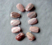 Load image into Gallery viewer, 1 Pink Mookaite Faceted 28x18mm Pendant Bead 4686 - PremiumBead Primary Image 1

