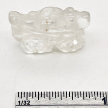 Load image into Gallery viewer, Powerful Carved Quartz Winged Dragon Figurine | 21x14x9mm | Clear
