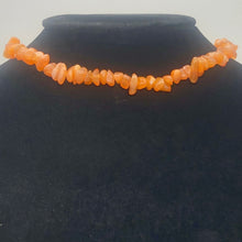 Load image into Gallery viewer, Chalcedony Chip Half Strand | 7x7x2 to 12x7x4mm | Orange Pink | 50 to 60 Bead(s)

