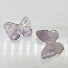 Load image into Gallery viewer, Fluttering 2 Amethyst Butterfly Beads | 21x18x5mm | Purple - PremiumBead Alternate Image 7

