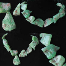 Load image into Gallery viewer, 550cts Designer Chrysoprase Nugget Bead Strand 110138C - PremiumBead Alternate Image 5

