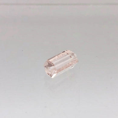 4.6cts Morganite Pink Beryl Hexagon Cylinder Bead | 10.5x6mm | 1 Bead | 3863F - PremiumBead Primary Image 1