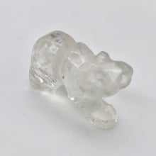 Load image into Gallery viewer, Quartz Hand Carved Bear Figurine/Worry bead | 13x18x9mm | Clear - PremiumBead Primary Image 1
