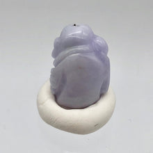 Load image into Gallery viewer, 26.9cts Hand Carved Buddha Lavender Jade Pendant Bead | 21x14.5x10mm | Lavender - PremiumBead Alternate Image 8
