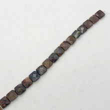 Load image into Gallery viewer, Faceted Pietersite Bead Strand! |12x12x5mm | red-brown | Square | 33 beads | - PremiumBead Alternate Image 4
