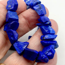 Load image into Gallery viewer, Intense! Natural Gem Quality Lapis Lazuli Bead Strand!| 46 beads | 11x10x6mm | - PremiumBead Alternate Image 3
