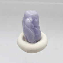 Load image into Gallery viewer, 26.9cts Hand Carved Buddha Lavender Jade Pendant Bead | 21x14.5x10mm | Lavender - PremiumBead Alternate Image 9
