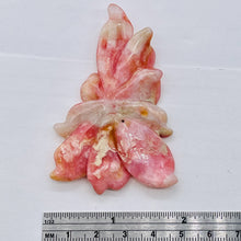 Load image into Gallery viewer, Peruvian Opal Flower Pendant | 65x45x7mm | Pink White | 1 Bead
