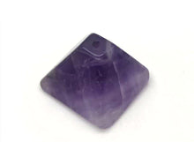 Load and play video in Gallery viewer, Contemplation Amethyst Pyramid Figurine | 1/2&quot; Tall. 7/8&quot; Base | Purple
