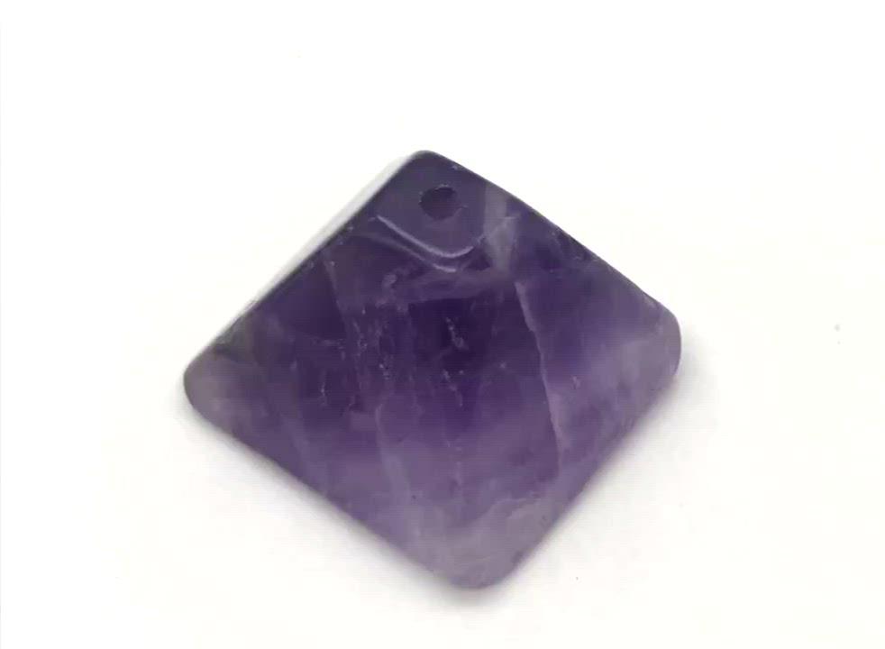 Contemplation Amethyst Pyramid Figurine | 1/2