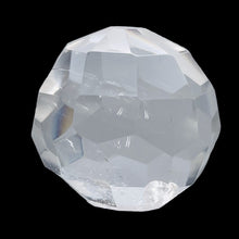 Load image into Gallery viewer, Faceted Quartz Carved Sphere | 23x25mm | Clear | 1 Figurine |
