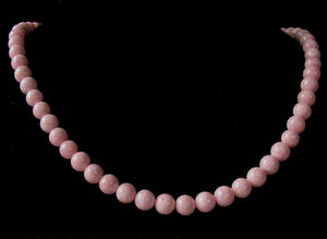 Sweet Pink Rhodochrosite 6mm Bead Strand - PremiumBead Primary Image 1