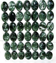 Load image into Gallery viewer, 1 (One) Cabochon of Siberian Russian Seraphinite 25x18mm Oval 6866 - PremiumBead Alternate Image 2
