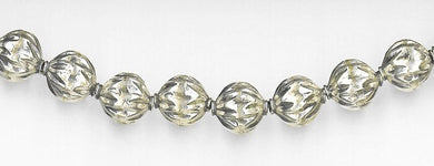 2 Hand Made in Bali Beautiful Lotus Solid Sterling Silver Beads 004038 - PremiumBead Primary Image 1
