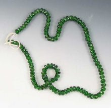Load image into Gallery viewer, 143cts Natural Green Chrome Diopside Faceted Strand 9797 - PremiumBead Primary Image 1
