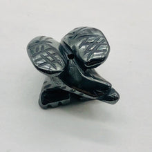 Load image into Gallery viewer, Soaring Eagle Carved Hematite Worry-Stone Figurine
