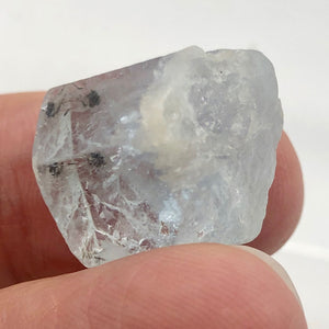 One Rare Natural Aquamarine Crystal | 18x18x13mm | 34.210cts | Sky blue | - PremiumBead Alternate Image 4