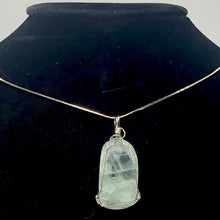 Load image into Gallery viewer, 11 Gram Green Fluorite Silver Wire-Wrapped Pendant | 1 3/4&quot; Long |

