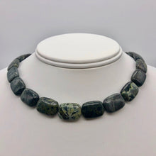 Load image into Gallery viewer, 4 Wild Forest Green Sediment Stone Pendant Beads 008561 - PremiumBead Alternate Image 6
