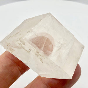 Optical Calcite / Raw Iceland Spar Natural Mineral Crystal Specimen | 1.5x1.4" | - PremiumBead Alternate Image 4