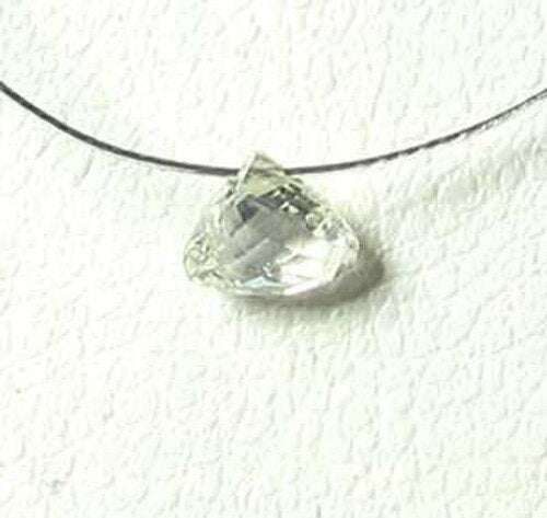 0.19cts Natural White Diamond Tabiz Briolette Bead 10617A - PremiumBead Primary Image 1