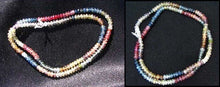 Load image into Gallery viewer, Sexy Fancy Sapphire Faceted Bead Strand 53cts 108065A - PremiumBead Alternate Image 3

