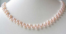 Load image into Gallery viewer, Dancing Cotton Candy Pink FW Pearl Strand 108836 - PremiumBead Alternate Image 2
