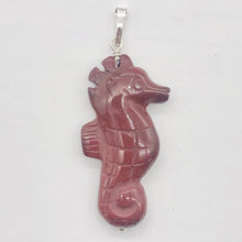 Load image into Gallery viewer, Mookaite Seahorse Sterling Silver Pendant | Semi Precious Stone Jewelry| 1 3/4&quot;
