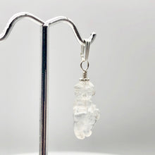 Load image into Gallery viewer, Quartz Goddess of Willendorf Sterling Silver Pendant |1.38&quot; Long | Clear | - PremiumBead Alternate Image 5
