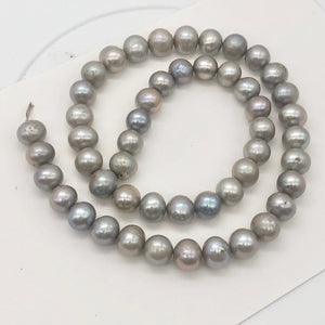 Silvery Moonlight Romance Fresh Water Pearls | 11x8-7.5x7mm | 4 Pearls | - PremiumBead Alternate Image 5