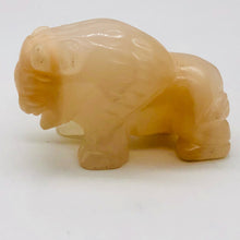 Load image into Gallery viewer, Rose Quartz Buffalo Bison Statue Figurine | 2 1/4x1 1/2&quot; | Pink | 1 Figurine | 2 1/4x1 1/2&quot; | Pink
