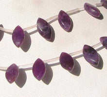 Load image into Gallery viewer, 9 Natural Lepidolite 12x6x4mm Marquis Briolette 9623 - PremiumBead Primary Image 1
