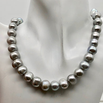 11mm Luminescent Moonshine Pearl Strand 103123 - PremiumBead Primary Image 1