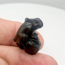 Load image into Gallery viewer, Bunny Rabbit In A Basket Teak Ojime Netsuke Bead | 27x19x15mm | Brown - PremiumBead Alternate Image 5
