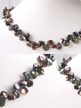 Load image into Gallery viewer, Design Green Dragonskin Keishi FW Pearl Strand 109946N - PremiumBead Alternate Image 3
