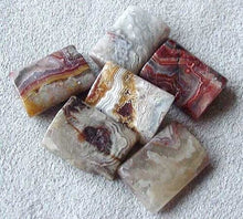 Load image into Gallery viewer, 2 Crazy Lace Agate 14x10mm Rectangle Beads 4584 - PremiumBead Primary Image 1
