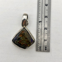 Load image into Gallery viewer, Exotic Chalcopyrite Crystal Sterling Silver Pendant! | 1 5/8x3/4&quot; | Copper | - PremiumBead Alternate Image 4
