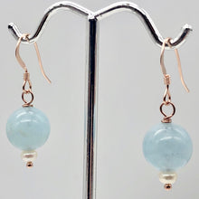 Load image into Gallery viewer, Aquamarine 14K Gold Filled Drop | 1 pair | Blue | 1 Earrings |
