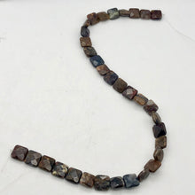 Load image into Gallery viewer, Faceted Pietersite Bead 8&quot; Strand! |12x12x5mm | red-brown | Square | 16 beads | - PremiumBead Alternate Image 5
