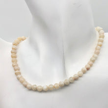 Load image into Gallery viewer, White and Orange Sardonyx Bead Strand | 6mm | White/Orange | Round | 68 Beads| - PremiumBead Primary Image 1
