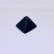 Load image into Gallery viewer, Shine 2 Hand Carved Obsidian Pyramid Beads, 17x17x16mm, Black 9289ON - PremiumBead Alternate Image 10

