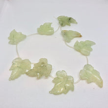 Load image into Gallery viewer, Druzy Green Prehnite Leaf Briolette Bead Strand 110532D - PremiumBead Primary Image 1
