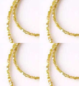 14cts Natural Canary Natural Crystal Diamond Beads 10368 - PremiumBead Alternate Image 3
