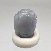 Load image into Gallery viewer, 26.8cts Hand Carved Buddha Lavender Jade Pendant Bead | 21x15x9.5mm | Lavender - PremiumBead Alternate Image 6
