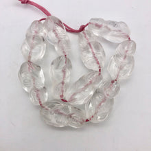 Load image into Gallery viewer, Intricately Carved Quartz Female Laughing Buddha Beads | 25x14x11.5mm | Clear - PremiumBead Alternate Image 8
