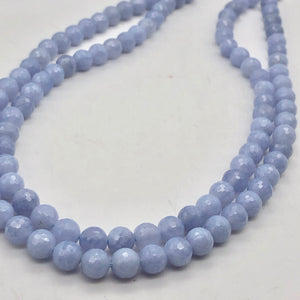8 AAA Faceted 8mm Blue Chalcedony Beads - PremiumBead Alternate Image 7