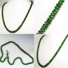 Load image into Gallery viewer, 133cts Natural Green Chrome Diopside Faceted Strand 9798 - PremiumBead Alternate Image 2
