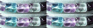 Gemmy Carved Tube Fluorite Bead Strand 103390A - PremiumBead Alternate Image 3