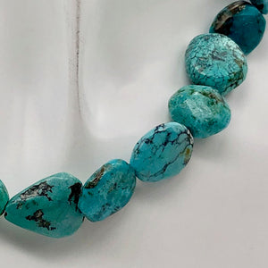 305cts Natural USA Turquoise Pebble Beads Strand 106696G - PremiumBead Alternate Image 2
